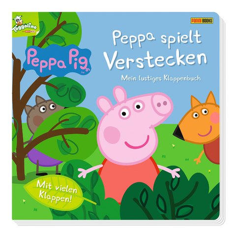 Peppa Pig: Peppa spielt Verstecken - Mein lustiges Klappenbuch -  Panini