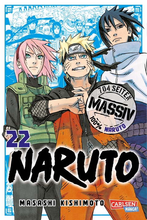 Naruto Massiv 22 - Masashi Kishimoto