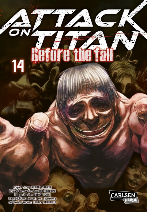 Attack on Titan - Before the Fall 14 - Hajime Isayama, Ryo Suzukaze