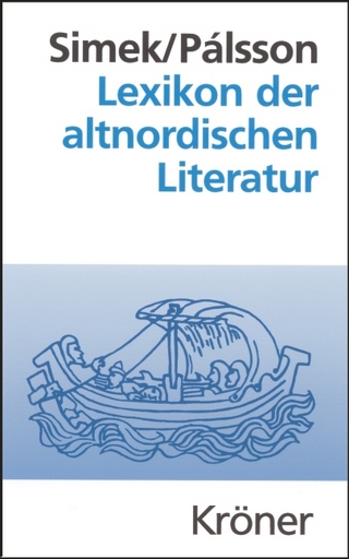 Lexikon der altnordischen Literatur - Rudolf Simek; Hermann Pálsson