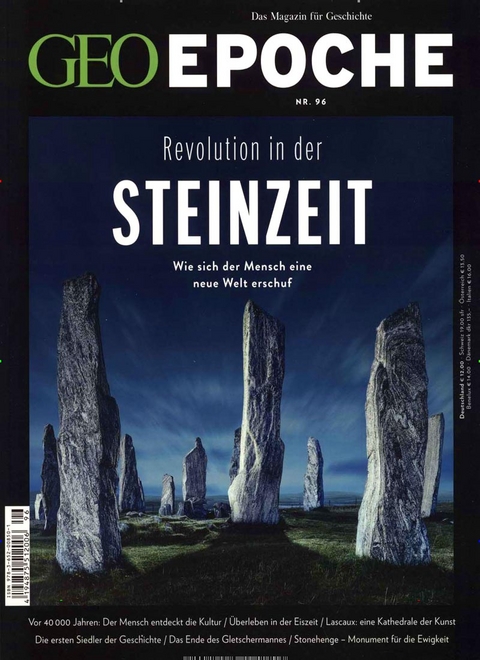 GEO Epoche / GEO Epoche 96/2019 - Revolution in der Steinzeit - Michael Schaper