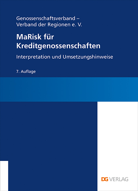 MaRisk für Kreditgenossenschaften - Tino Behrends, Christine Welter