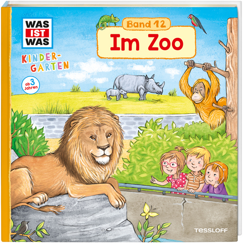 WAS IST WAS Kindergarten, Band 12. Im Zoo - Andrea Weller-Essers