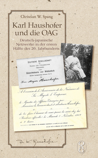 Karl Haushofer und die OAG - Christian W. Spang