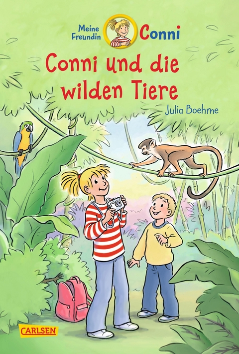 Conni Erzählbände 23: Conni und die wilden Tiere (farbig illustriert) - Julia Boehme