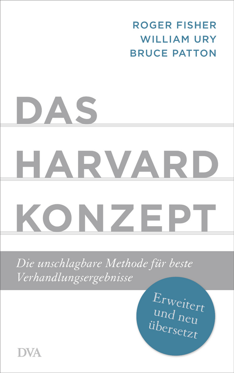 Das Harvard-Konzept - Roger Fisher, William Ury, Bruce Patton