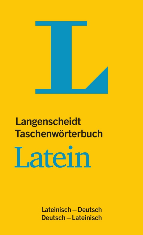Langenscheidt Taschenwörterbuch Latein - 
