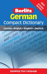 Berlitz Compact Dictionary German - Langenscheidt, Redaktion