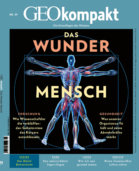 GEOkompakt / GEOkompakt mit DVD 59/2019 - Der menschliche Körper - Michael Schaper