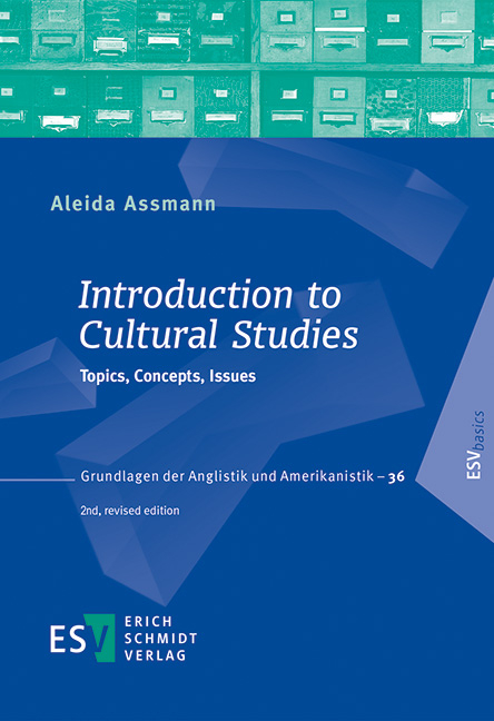Introduction to Cultural Studies - Aleida Assmann