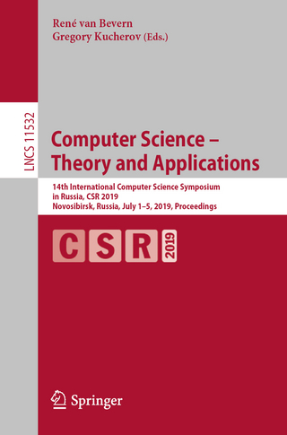 Computer Science ? Theory and Applications - René van Bevern; Gregory Kucherov