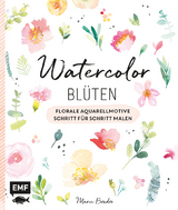Watercolor-Blüten - Marie Boudon