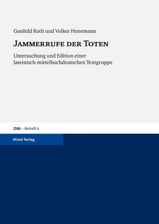 Jammerrufe der Toten - Gunhild Roth; Volker Honemann