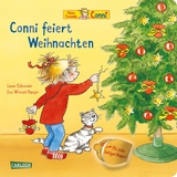 Conni-Pappbilderbuch: Conni feiert Weihnachten (mit Klappen) - Liane Schneider