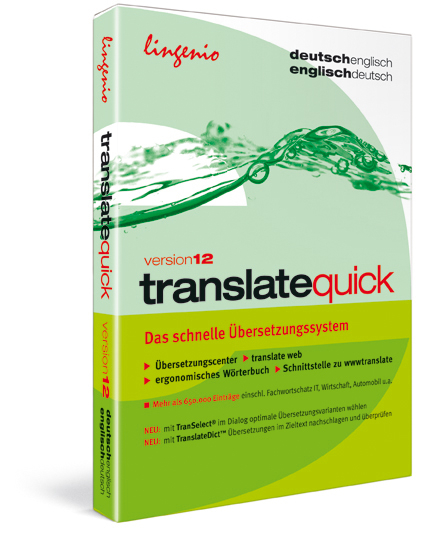 translate quick 12 Deutsch-Englisch - 