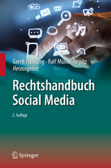 Rechtshandbuch Social Media - Hornung, Gerrit; Müller-Terpitz, Ralf