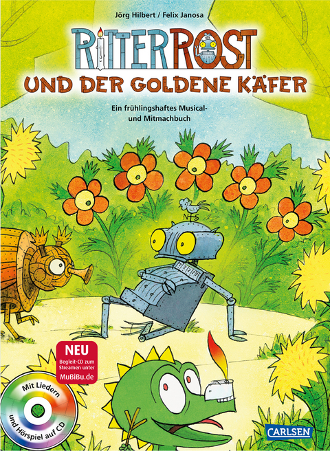 Ritter Rost: Ritter Rost und der goldene Käfer (Ritter Rost mit CD und zum Streamen, Bd. ?) - Jörg Hilbert, Felix Janosa