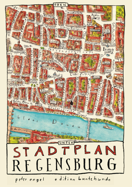 Stadtplan Regensburg - Peter Engel