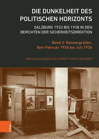 Die Dunkelheit des politischen Horizonts. Salzburg 1933 bis 1938 in den Berichten der Sicherheitsdirektion - Robert Kriechbaumer