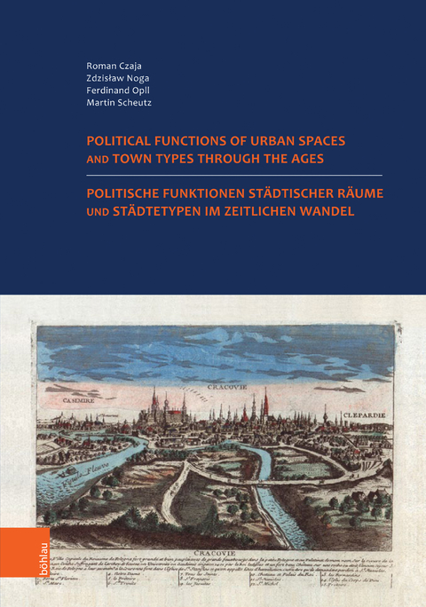 Politische Funktionen städtischer Räume und Städtetypen im zeitlichen Wandel. Nutzung der historischen Städteatlanten in Europa. - 