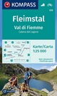 KOMPASS Wanderkarte 618 Fleimstal, Val di Fiemme, Catena dei Lagorai 1:25.000