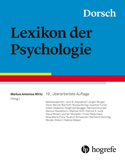 Dorsch - Lexikon der Psychologie - 