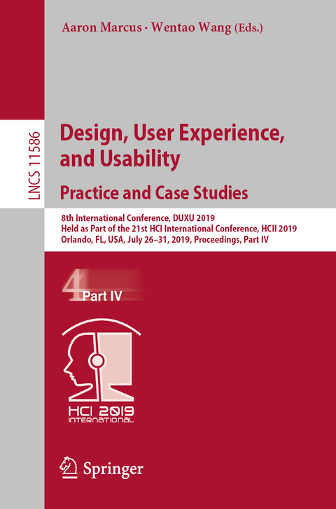 Design, User Experience, and Usability. Practice and Case Studies - 