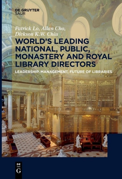 World´s Leading National, Public, Monastery and Royal Library Directors - Patrick Lo, Allan Cho, Dickson K.W. Chiu
