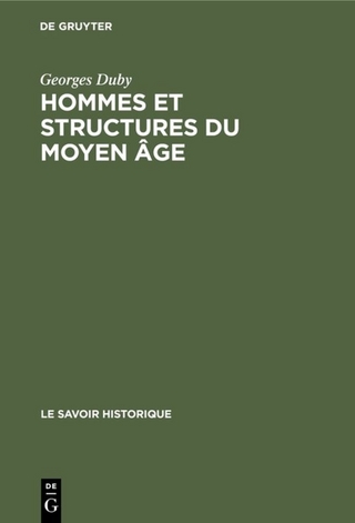 Hommes et structures du Moyen âge - Georges Duby