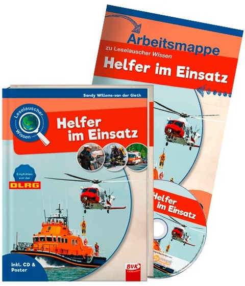 Set: Leselauscher Wissen: Helfer im Einsatz (inkl. CD)