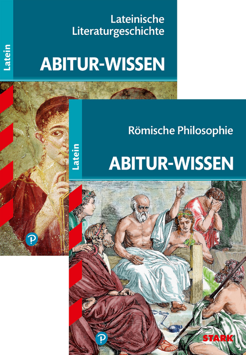 STARK Abitur-Wissen Latein - Römische Philosophie + Lateinische Literaturgeschichte - Tilman Bechthold-Hengelhaupt, Gerhard Metzger