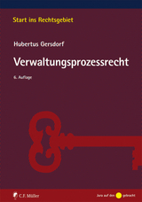 Verwaltungsprozessrecht - Gersdorf, Hubertus