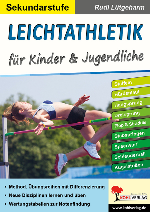 Leichtathletik für Kinder & Jugendliche / Sekundarstufe - Rudi Lütgeharm