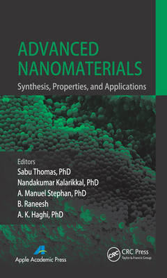 Advanced Nanomaterials - Nandakumar Kalarikkal; B. Raneesh; A. Manuel Stephan; Sabu Thomas