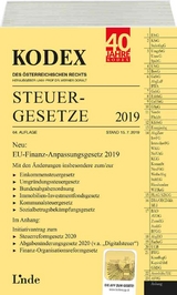 KODEX Steuergesetze 2019 - Bodis, Andrei; Doralt, Werner