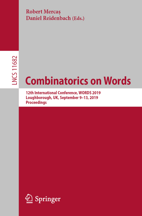 Combinatorics on Words - 