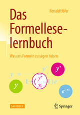 Das Formelleselernbuch - Höfer, Ronald