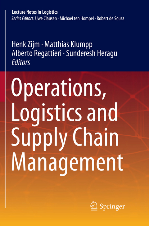 Operations, Logistics and Supply Chain Management - 