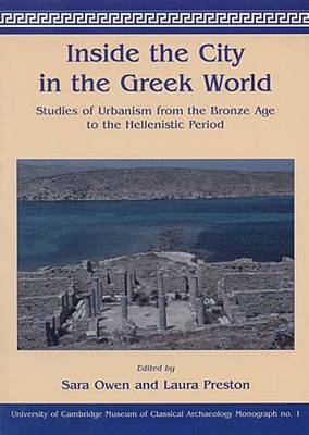 Inside the City in the Greek World - Preston Laura Preston; Owen Sara Owen