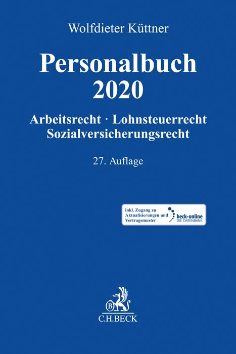 Personalbuch 2020 - 