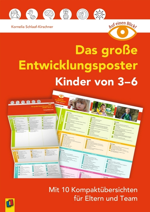 Das große Entwicklungsposter – Kinder von 3–6 - Kornelia Schlaaf-Kirschner