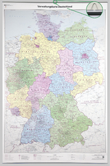 Verwaltungskarte Deutschland 1 : 750 000 -  BKG - Bundesamt für Kartographie und Geodäsie