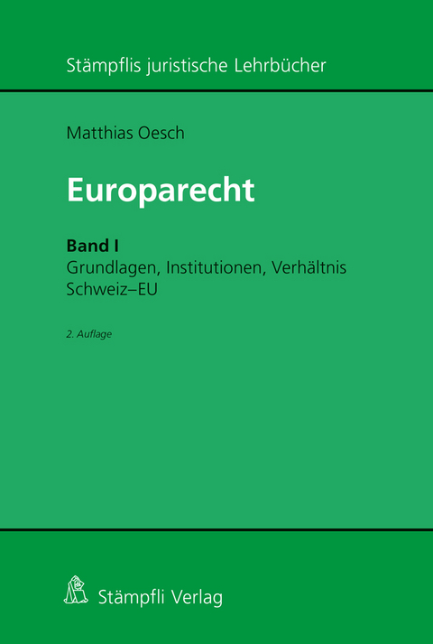 Europarecht - Matthias Oesch