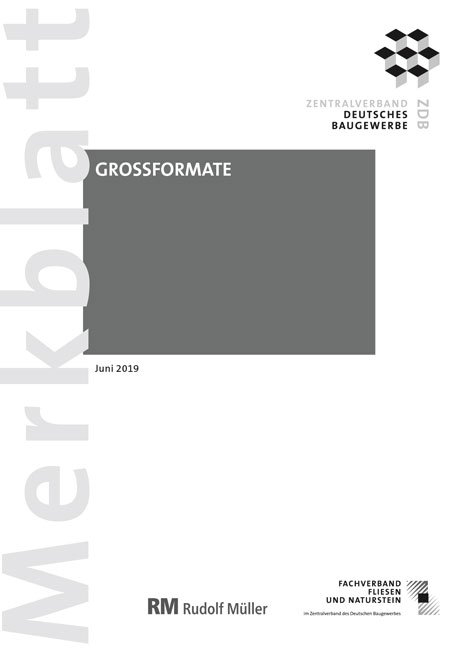 Merkblatt Großformate: 2019-08 - Rudolf Voos