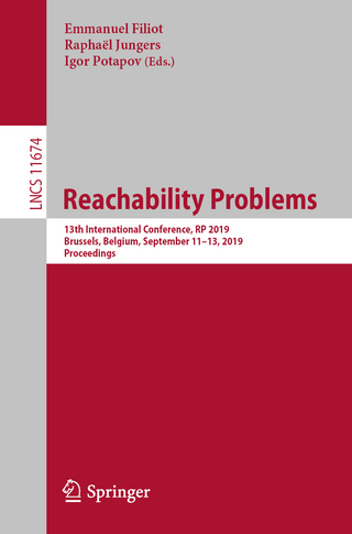 Reachability Problems - Emmanuel Filiot; Raphaël Jungers; Igor Potapov