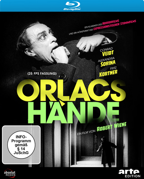 Orlacs Hände (Blu-Ray, 25 fps Fassung) - Maurice Renard