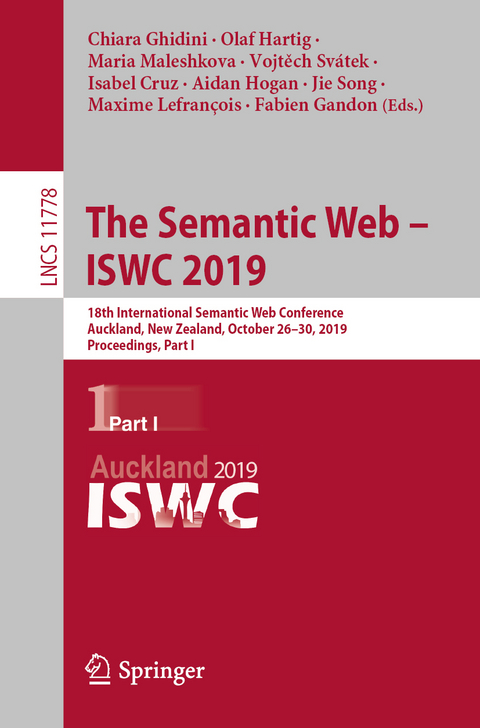 The Semantic Web – ISWC 2019 - 