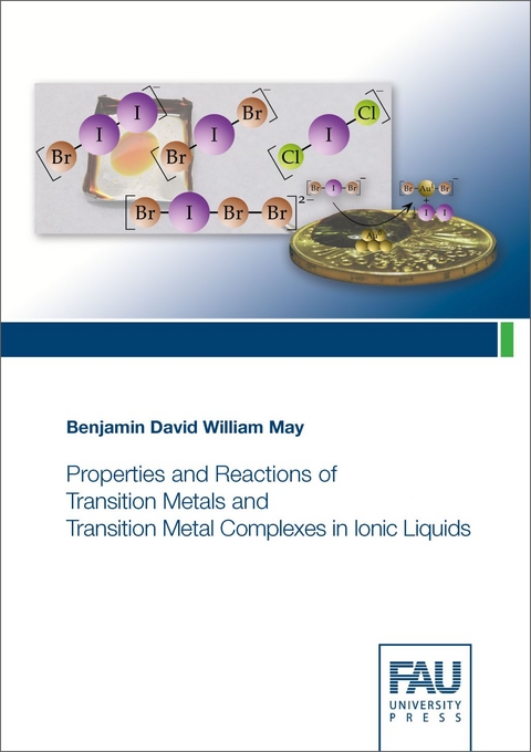 Properties and Reactions of Transition Metals and Transition Metal Complexes in Ionic Liquids - Benjamin David William May