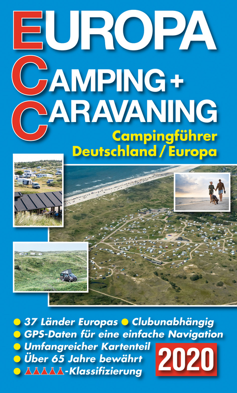ECC - Europa Camping- + Caravaning-Führer 2020