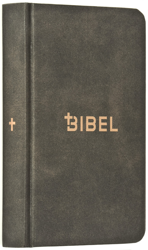 Die Bibel – Schlachter 2000 – Miniaturausgabe (illustrierter fester Einband – Antikleder-Optik)